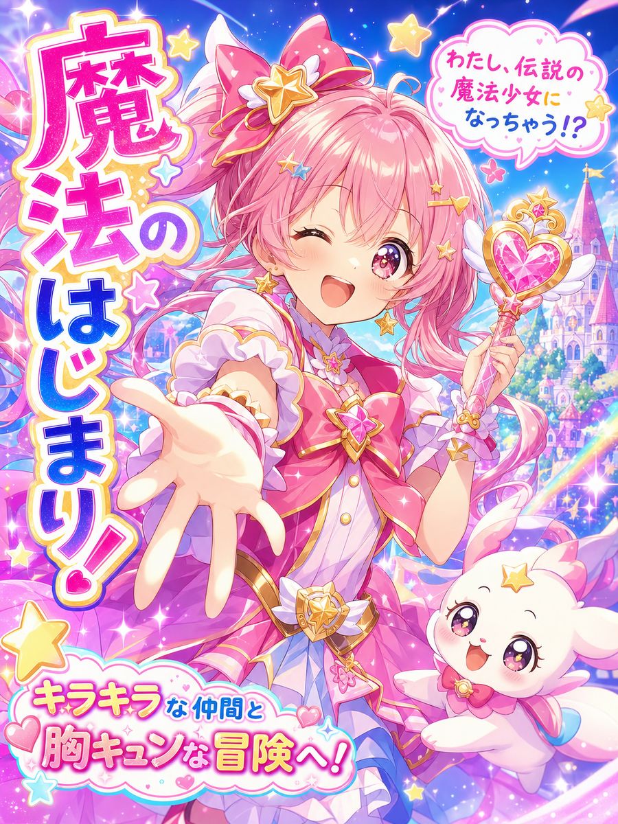 抖荫短视频魔法少女生活动漫-星光魔法少女觉醒之路